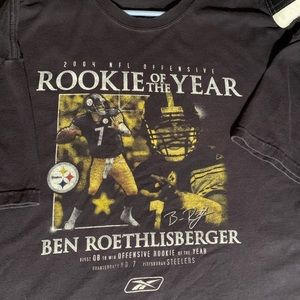 MENS 2004 NFL BEN ROETHTHLISBERGER T-SHIRT